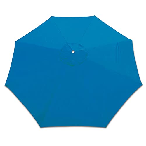 Strong Camel Replacement Canopy Cover for 10' Cantilever Patio Umbrella Offest Parasol Top Cover (Blue)
