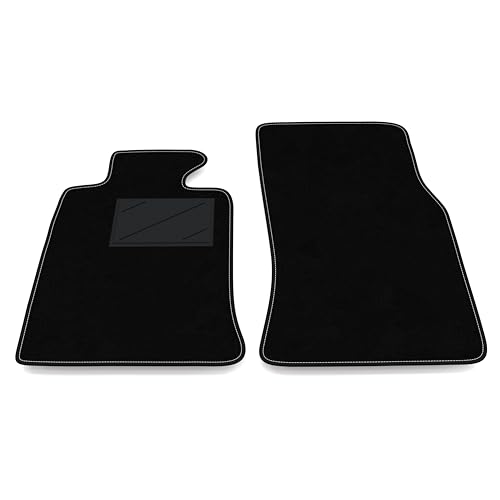 Alfombrillas para Coche SÓLO Delanteras 2 Piezas compatibles con Mini Cooper R56 2007-2014 | 2 Alfombrillas Delanteras a Medida en moqueta