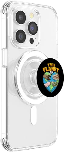 The Planet Also Animal Droits Message Vegan Meme PopSockets PopGrip pour MagSafe – vue 4