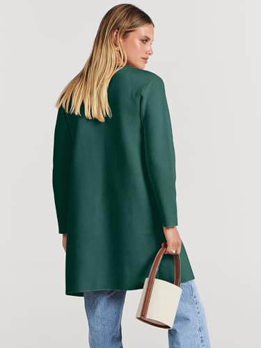 Image of ANRABESS Womens Cardigan Sweater Open Front Knit Long Coatigan Dressy Casual Jacket Coat 2026 Fall Outfits Classy Clothes