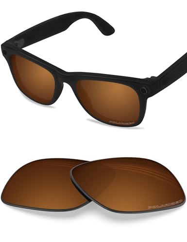 Image of BLAZERBUCK Photochromic Replacement Lenses Compatible with Ray-Ban Meta Wayfarer RW4006 | RW4012 (Gen 2) 50mm Smart Glasses