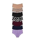 Victoria's Secret No Show Cheeky Panty Pack, Raw Cut Edges, Cheeky Underwear for Women, 7 Pack, Essential Mix (M)