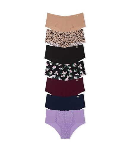 Image of Victoria's Secret Women's No Show Cheeky Underwear, Minimal Coverage Panties for Women, Multi Pack (XS-XXL)