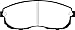 EBC Brakes DP4775R Yellowstuff Street and Track Brake Pad
