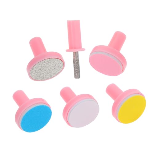 HAPINARY Baby Nail File Replacement Pads 6pcs Electric Nail Trimmer Heads for Boys and Girls