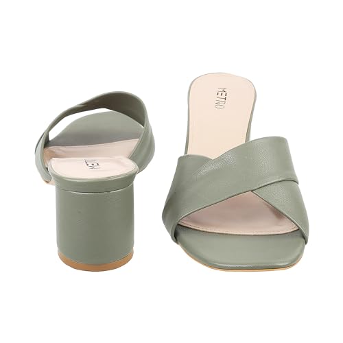 Image of Metro Women Synthetic Mules (41-3834)