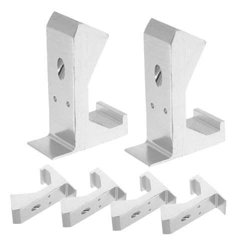 OSALADI 6pc Aluminum Alloy Squeaky Floorboard Fix Floor Repair No More Kit for Squeaky Sound Elimination