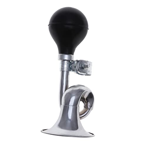 BESPORTBLE Loud Bike Horn Rubber Bulb Air Horn for Handlebar Easy Installation Weatherproof Cycling Bell for and Scooters Sound