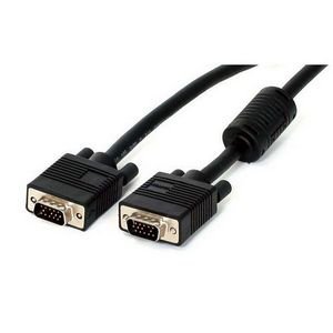 212 Main SVGA Monitor Coaxial Cable 10ft 1 x D-Sub HD-15 1 x D-Sub HD-15 Cable Molded Black