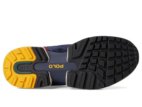 POLO RALPH LAUREN Men's Suede Mesh-Polo Jgr Pp-Sneakers-Low Top Lace3