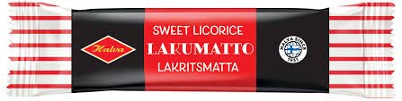 Halva Lakumatto Sweet Liquirizia 84 barre of 60g