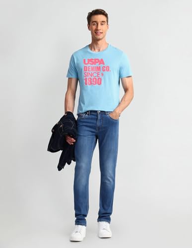 Image of US Polo Ass. Men's Cotton Regular Fit T-Shirt