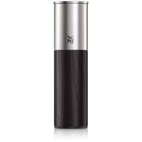 WMF Nature Pro Gewürzmühle, Keramikmahlwerk, einstellbarer Mahlgrad, einfaches Befüllen, Salz Pfeffermühle, Aromaschutzdeckel, Schwarz, 0604064500 WMF Nature Pro Gewürzmühle, Keramikmahlwerk, einstellbarer Mahlgrad, einfaches Befüllen, Salz Pfeffermühle, Aromaschutzdeckel, Schwarz, 0604064500
