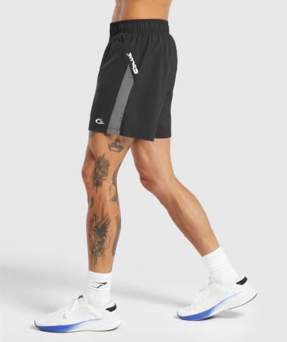 Image of CBlue Men's Outdoor Quick Dry Lightweight Sports Shorts with 2 Zipper Pockets, Breathable Hiking Running Gym Workout Athletic Shorts | CBblue Men's Quick Dry Sports Shorts with Zipper Pocket