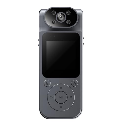 Caméra corporelle L19 1080p avec fixation aimantée et objectif rotatif pour la surveillance
