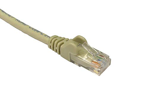 1m Network Cable (GREY) - CAT5e (enhanced) - RJ45 - Ethernet - Patch - LAN - Router - Modem - 10/100 - Lead 20 PACK