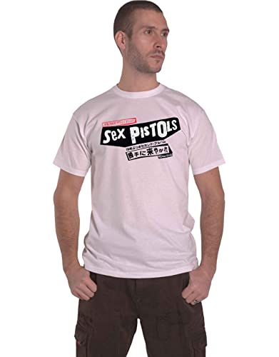 Rockoff Trade The Sex Pistols T Shirt Filthy Lucre Japan Band Logo Nouveau Officiel Homme Size L