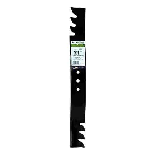 Maxpower 331387XB Commercial Mulching Blade for 21 in. Cut Toro, Exmark, Lawn Boy Mowers Replaces OEM #'s 108-0954-03, 116-4500, 1164500S, 1350413S