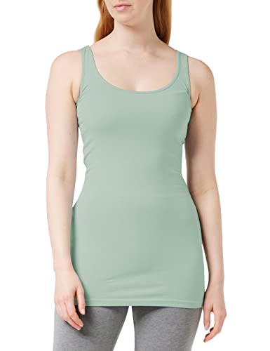 Vero Moda NOS Damen Vmmaxi My Soft Long Tank Top Ga Noos Top,,per pack Grau (Jadeite Jadeite),X-Small (Herstellergröße:XS)