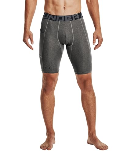 Image of Under Armour Men's Polyester Blend HeatGear Armour Long Shorts