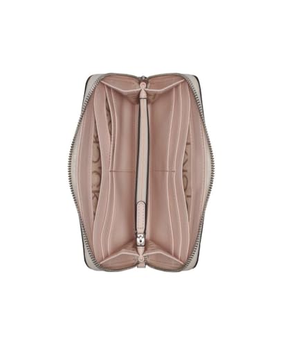 Image of Calvin Klein Women's Key Item Saffiano Continental Zip Around Wallet With Wristlet Strap