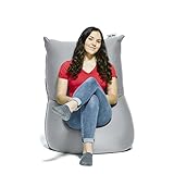 RELLENO DE MICROPERLAS PARA UNA FIRMEZA IDEAL: El relleno de microperlas en el interior del sillón ultra suave toma la forma del cuerpo, eliminando los puntos de presión. Las perlas permiten el máximo flujo de aire y comodidad, lo mantendrán fresco mientras se relaja.