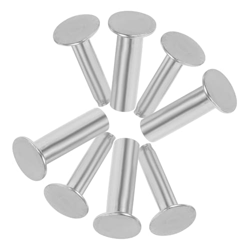 DECHOUS 4 Pair Knife Handle Rivets Diy Knife Making Stainless Steel Fasteners Accessories