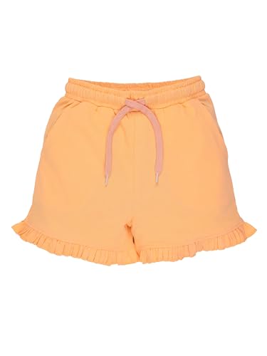 Image of KiddoPanti Girls 100% Cotton Bottom Hem Frill Hot Shorts