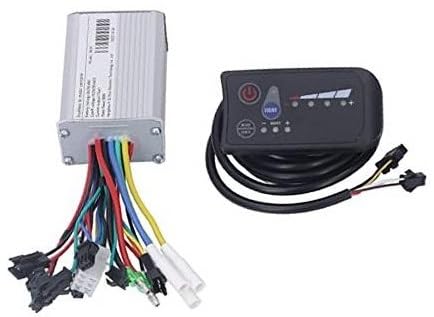 Zestaw kontrolera i wyświetlacza, 350 W kontroler roweru elektrycznego z panelem wyświetlacza LED Akcesoria, do skuterów elektrycznych i Kontroler ESC
