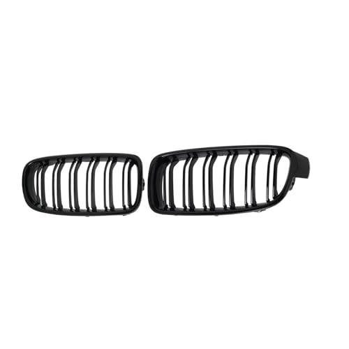 Calandre avant de course pour BMW Série 3 F30 F31 F35 de 2013 à 2019 noir brillant