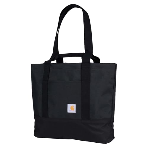 Image of Carhartt Classic Vertical Open Tote Bag, Durable Water Repellent Material W /Hand and Shoulder Straps