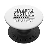 Laden des Kostüms, Halloween-Idee, Faule, lustige Daten, Computerladen PopSockets Klebender PopGrip
