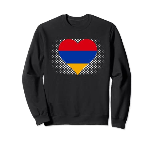 Armenien Flagge Armenien Lustig Armenien Stolz Herz Sweatshirt