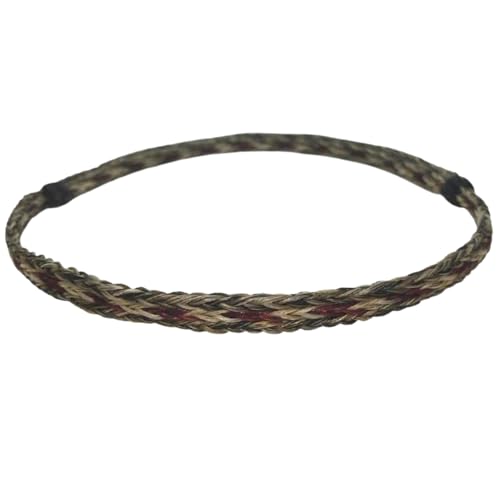 Image of Gamboa 100% Natural Horsehair Hat Bands for Cowboy and Panama Hats for Men and Women Western Hat Bands