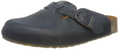 Image of HAFLINGER Grizzly Zigzag Felt Clog Wool Slipper
