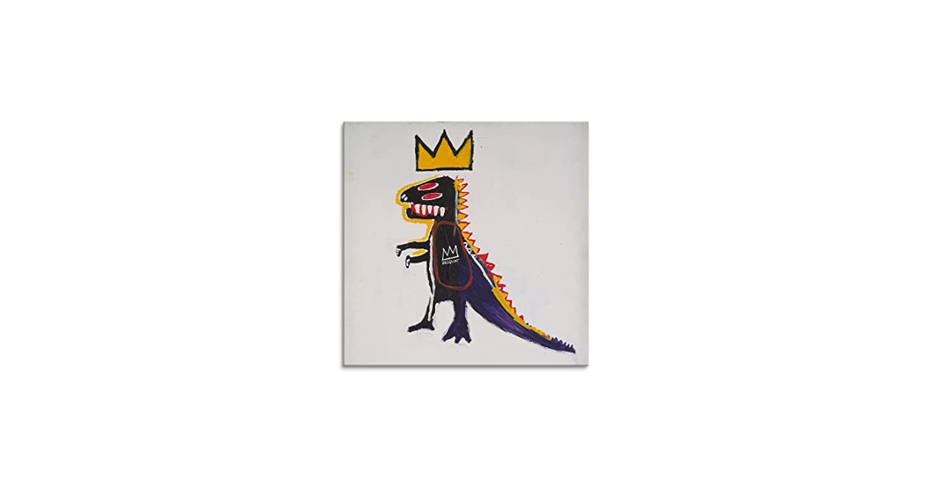 希少 バスキア フラッシュ アートパネル ストリート ポップアート レア Amazon.co.jp: バスキア 恐竜 アートパネル 1枚 飾り絵 Basquiat