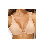Lilyette by Bali Women's Plunge Into Comfort Keyhole Minimizer Bra, Champagne Shimmer, 42D