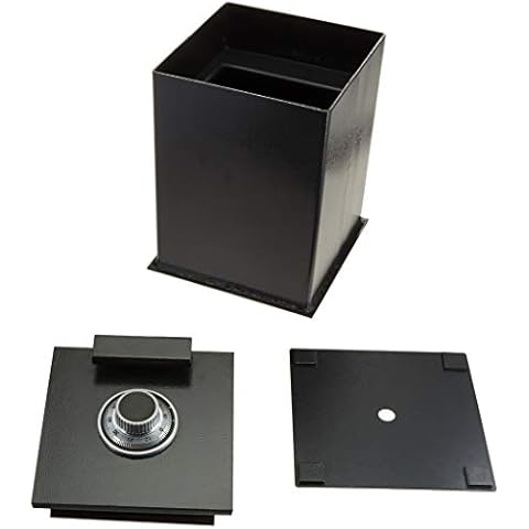 Protex IF-1212C II Floor Safe, Under Ground Safe, LaGard Group II Combination Lock, Sturdy Steel Cover,Drill Resistant carburized Hard Plate, Powder Coat Finish Cover