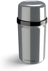 Unitermi - Garrafa Termica Rolha 250Ml Fano Prata Metalizada Uniterm 89005