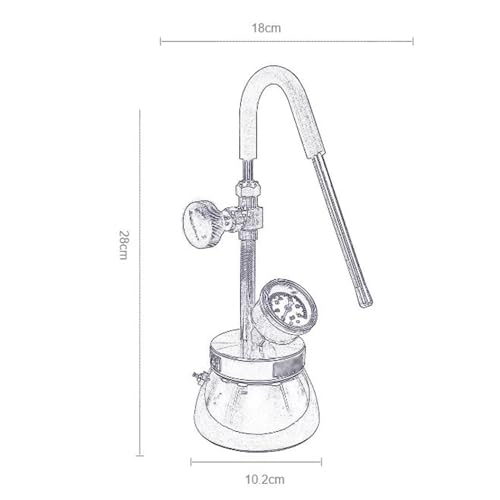 Steam bouillant à eau moussante bouilloire acier inoxydable induction - 8