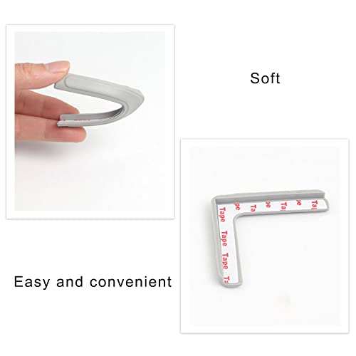Image of 8 Pcs Corner Silicon Edge Guards Soft Protectors Baby Protection Edges for Furniture Against Sharp Corners