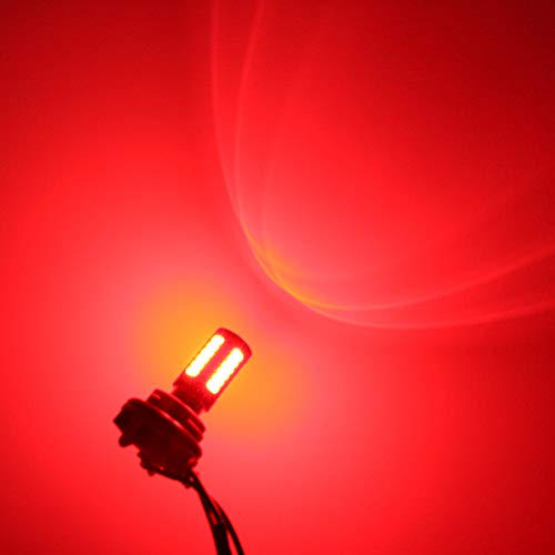 Alla Lighting BAY15D 7518 1157 LED Strobe Brake Lights Bulbs Xtreme Super Bright Red Flashing Stop Lamps Replacement 2057 3496 1154 1034 - Image 5