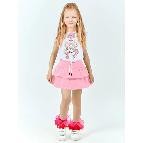 Girls Ruffle Socks Toddler Girl Lace Frilly Dress Socks Cute Church Pageant Sock with Big Ruffles for Baby Little Kid3