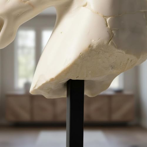 Busto de caballo con detalles esculpidos nítidos para decoración 5