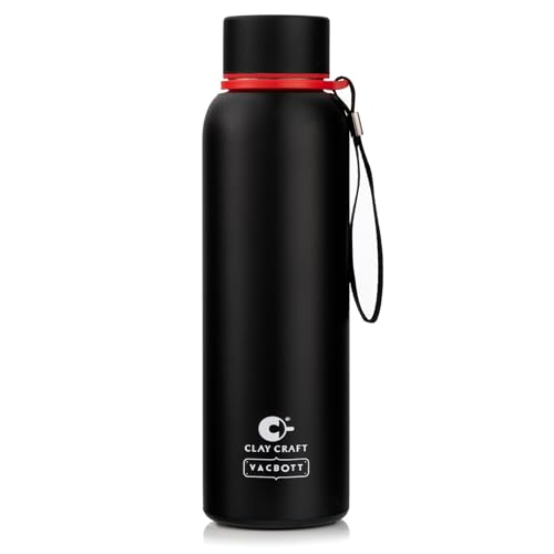 Image of CLAY CRAFT VACBOTT Everest Hike Double Wall|18 Hours Hot and 24 Hours|Cold Water Bottle Vacuum Insulated Flask Bottle 700ml|Leak Proof|BPA-Free| BIS Certified| Made in India|1 Year Limited Warranty