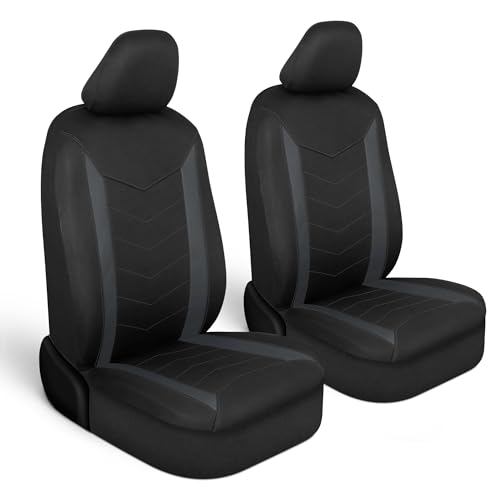 Motor Trend SpillGuard 2 Charcoal Gray Seat Covers for Cars & Seat Covers for Trucks - Neoprene Waterproof Car Seat Covers Front Seats Only - SUV Seat Covers Protector - Forros para Asientos de Carro by Motor Trend - Used condition - US$29.39