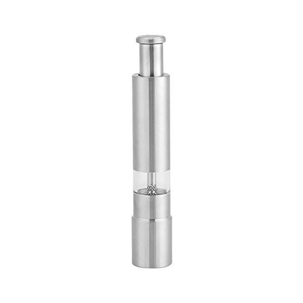 Manuelle Kaffeebohnenmühle, tragbare Kernpresse, Pfeffermahlen, Edelstahl-Kaffeemühle für Filterkaffee