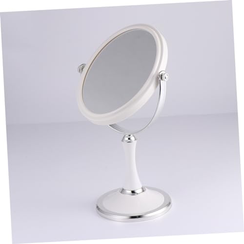 Espejo de maquillaje doble cara 6 pulgadas portátil miniatura 6