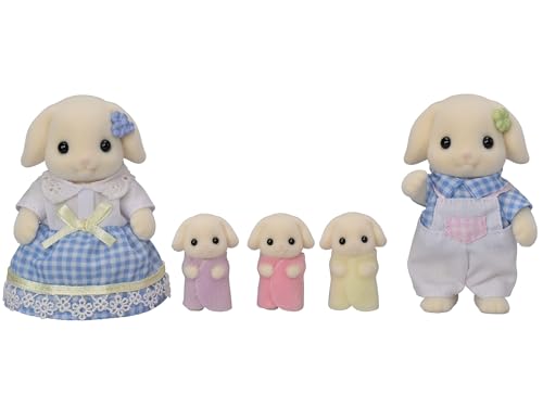 Sylvanian Families - Familia Aries Conejo - 5 Muñecos miniatura 7