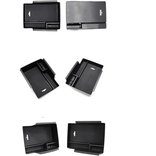 Rangement secondaire de console centrale avec plateau amovible pour boîte à gants - 3